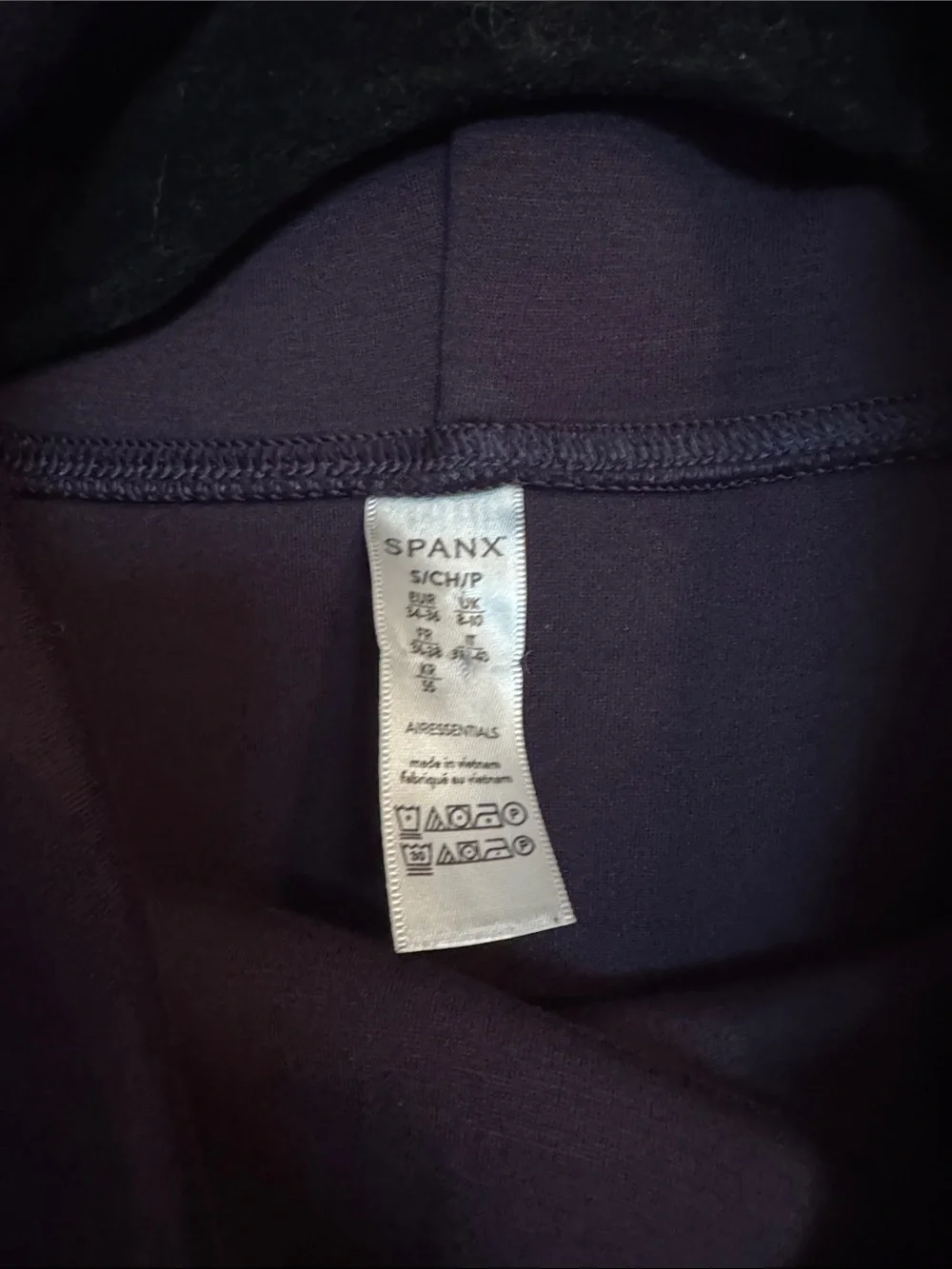 Spanx Cowl Neck Longline Sweater in black